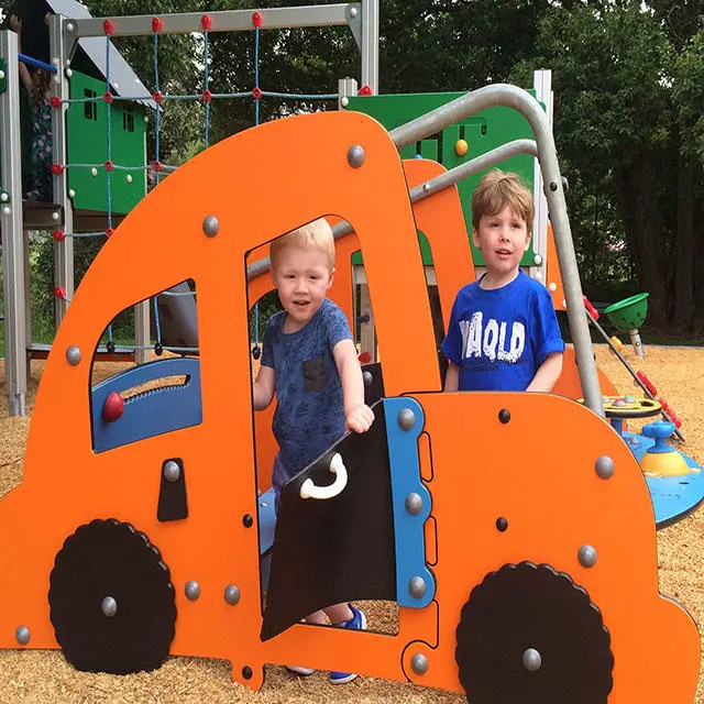 Why is HDPE sheet used in children’s playground equipment?
