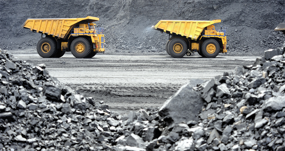 Coal yard and mine transportation