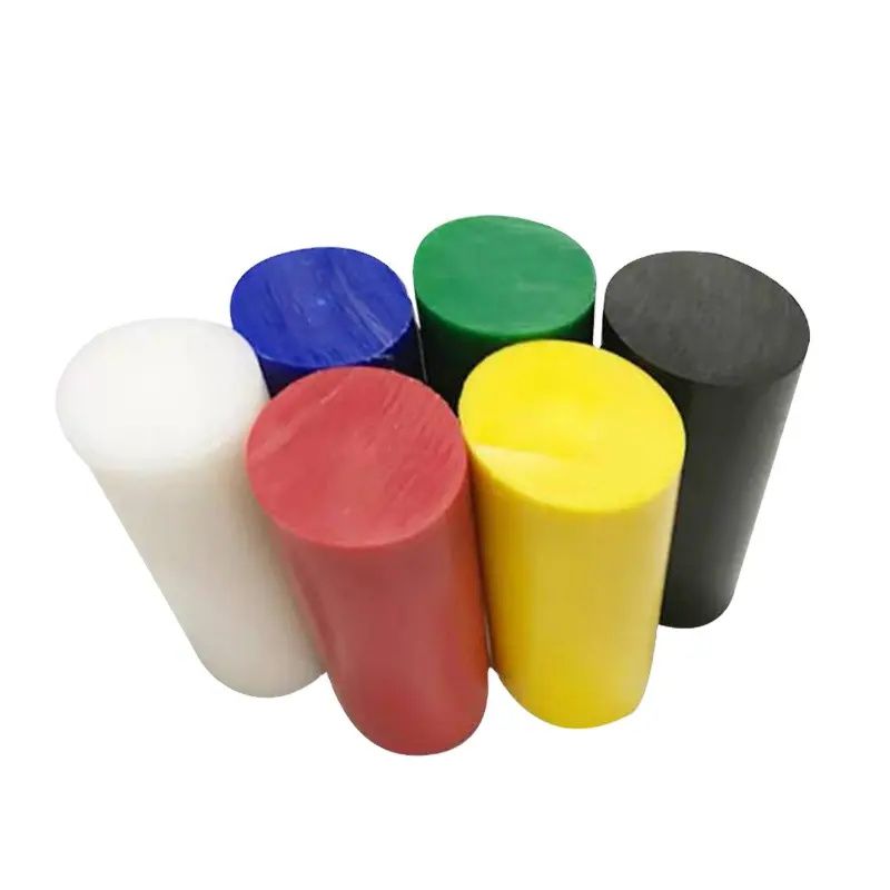 White/ Black Color Pom Plastic Rod Acetal Delrin Rod