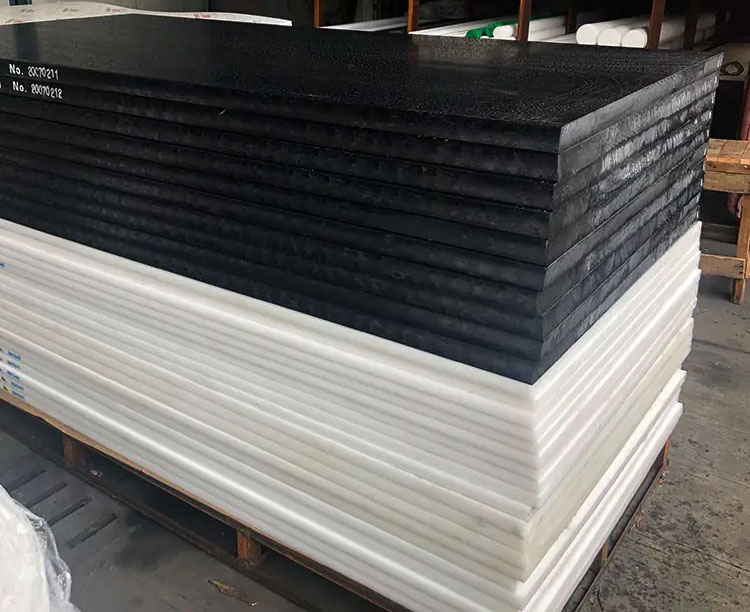 610X1220m Size Black Natural Color Delrin POM Sheet